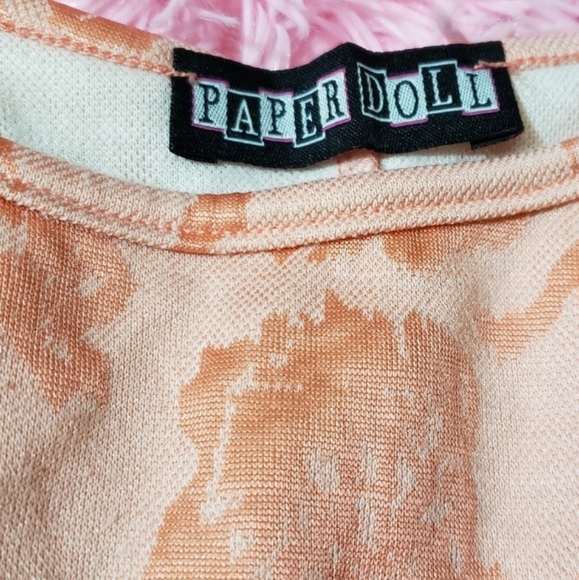 Women's dress Mini orange dress fit flare cute dre - Picture 5 of 5